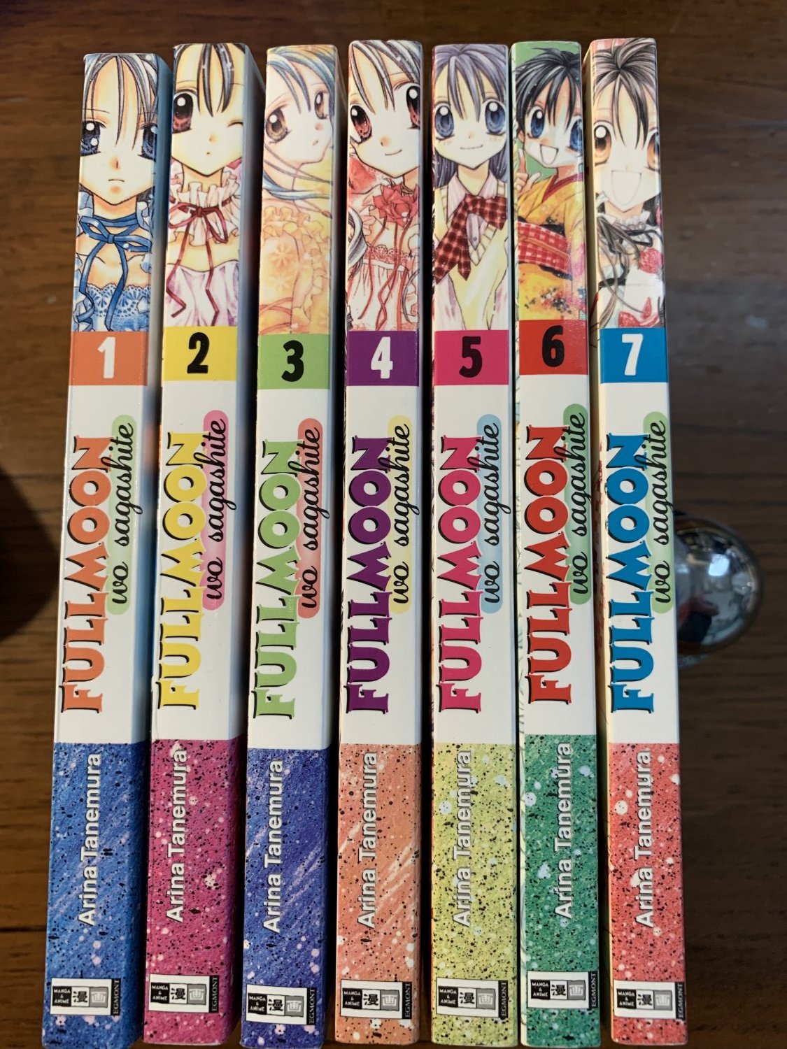 Full Moon Manga Vols 1-7 COMPLETE Arina outlet Tanemura